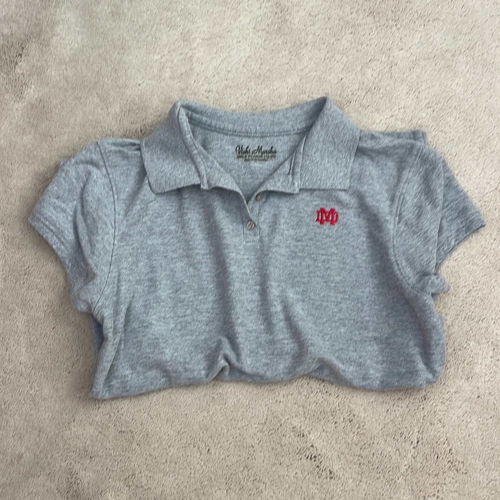 Mater Dei Gray Uniform Polo